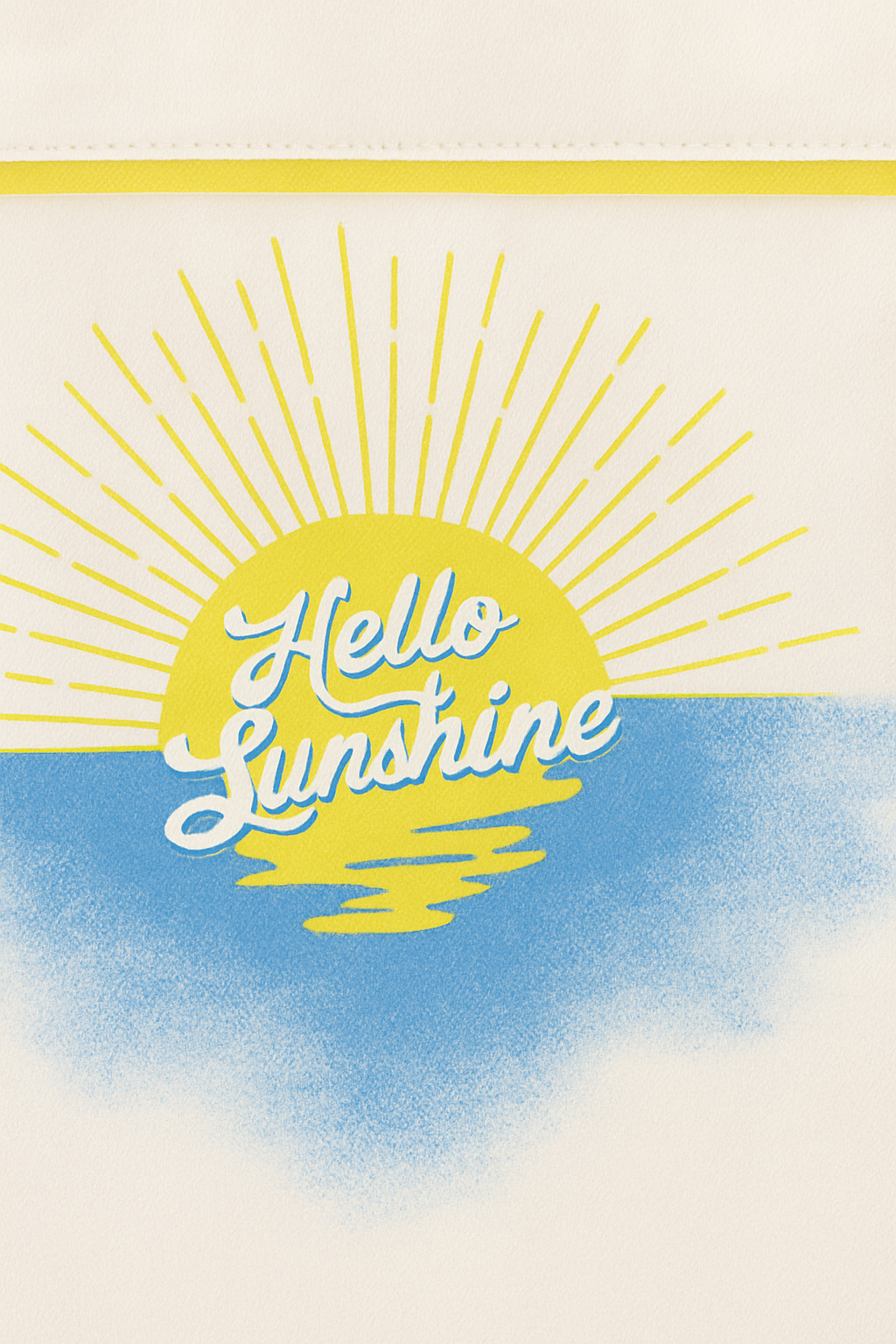 Juego de sábanas King Hello Sunshine
